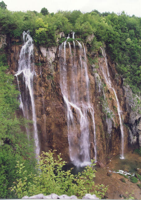 Plitvica Seen Grosser Wasserfall